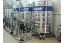 NGÔ MINH VƯƠNG ( ĐAKLAK) - Dây chuyền sản xuất nước tinh khiết đóng bình, đóng chai công suất 1250l/h